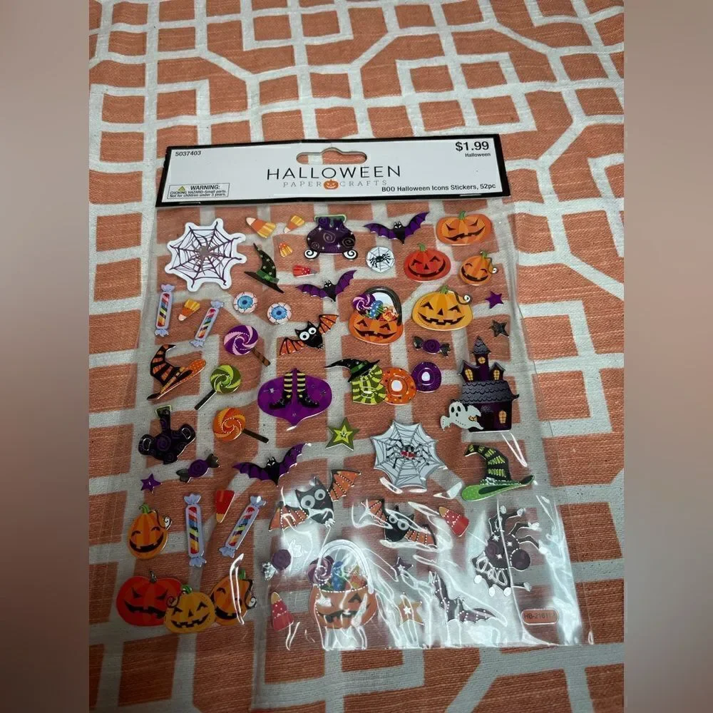 15+ NEW! “Trick or Treat You’re So Sweet” Halloween Cards & Over 100 Sticker